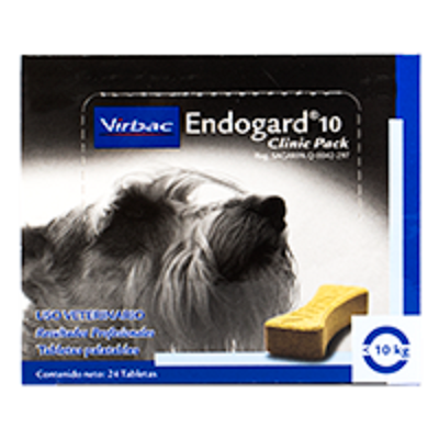 Endogard 10 ( 2 tabletas ) desparasitante